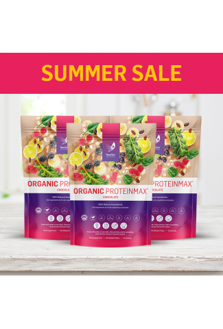 3 x Organic ProteinMax (Chocolate) 